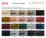 Zestaw uszak CAROL DUO sofa fotele pufy Family Meble biało - złoty - obrazek 15