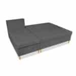 Narożnik Wigo rozkładany z funkcją spania Family Meble welur szary - obrazek 8