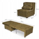 Zestaw KIMO funkcja spania sofa fotele Family Meble brązowy Ramona welur - obrazek 10