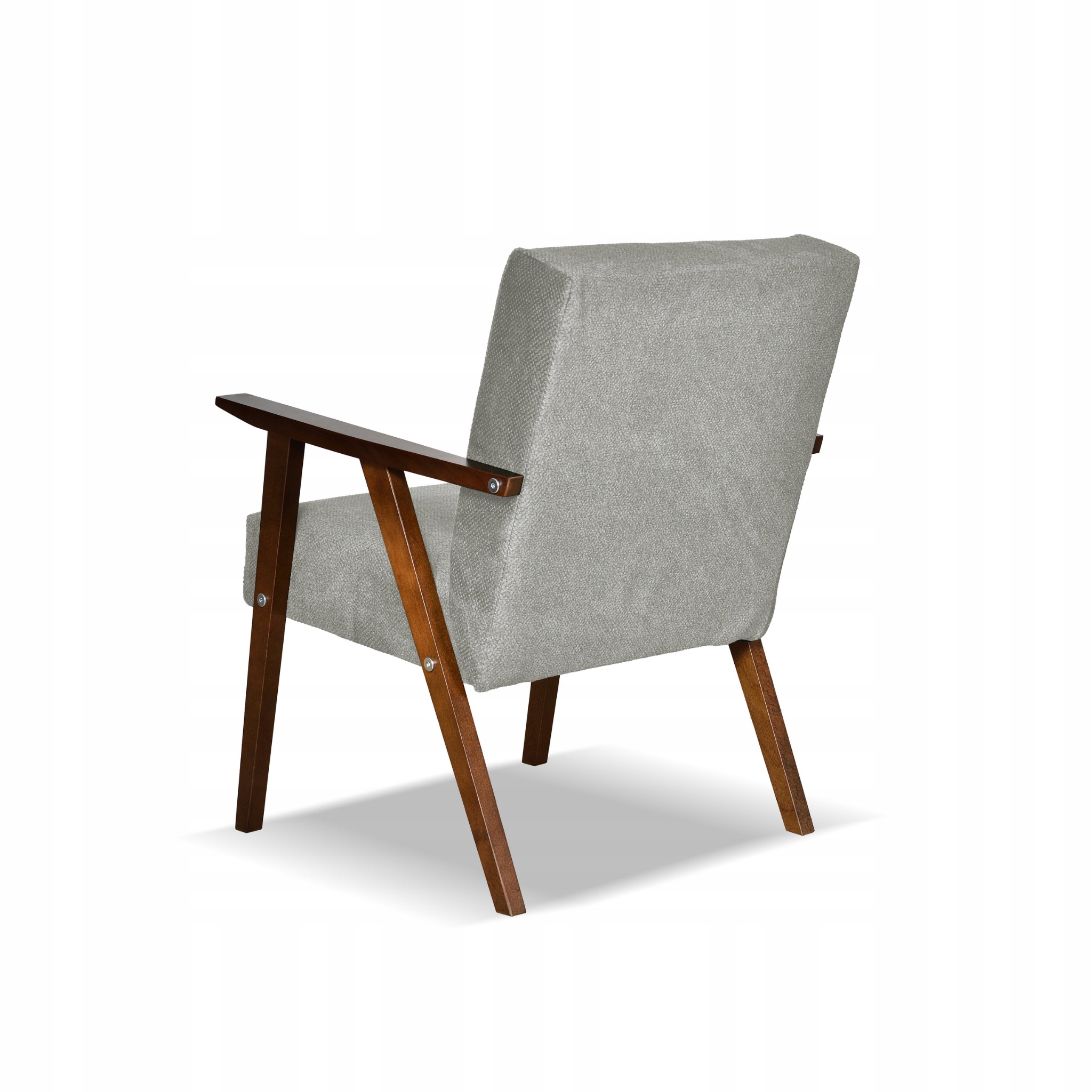 d9f37980cec56ca42ec98b74250f8360.jpg Fotel PRL zestaw retro vintage SOLER Family Meble ciemny szary welur Angel - obrazek 10