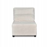 Zestaw KIMO funkcja spania sofa fotele Family Meble beżowy Hunter welur - obrazek 8