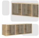 Regał półka organizer pojemnik stojak na płyty winylowe segregatory Cubo 3 - obrazek 3