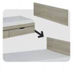 Łóżko dziecięce dla dziecka dzieci młodzieżowe 80x200 cm Lili Family Meble - obrazek 4