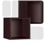 Regał półka organizer pojemnik stojak na płyty winylowe segregatory Cubo 1 - obrazek 3