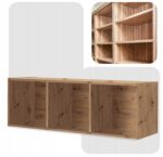 Regał półka organizer pojemnik stojak na płyty winylowe segregatory Cubo 3 - obrazek 4