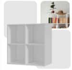 Regał półka organizer pojemnik stojak na płyty winylowe segregatory Cubo 4 - obrazek 4