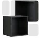 Regał półka organizer pojemnik stojak na płyty winylowe segregatory Cubo 1 - obrazek 3