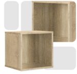 Regał półka organizer pojemnik stojak na płyty winylowe segregatory Cubo 1 - obrazek 3