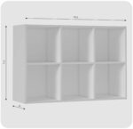 Regał półka organizer pojemnik stojak na płyty winylowe segregatory Cubo 5 - obrazek 6