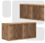 Regał półka organizer pojemnik stojak na płyty winylowe segregatory Cubo 2 - obrazek 3