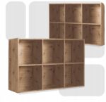 Regał półka organizer pojemnik stojak na płyty winylowe segregatory Cubo 5 - obrazek 3