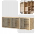 Regał półka organizer pojemnik stojak na płyty winylowe segregatory Cubo 3 - obrazek 4