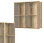 Regał półka organizer pojemnik stojak na płyty winylowe segregatory Cubo 4