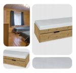 Łóżko dziecięce dla dziecka dzieci młodzieżowe 80x200 cm Lili Family Meble - obrazek 5