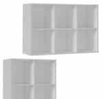 Regał półka organizer pojemnik stojak na płyty winylowe segregatory Cubo 5