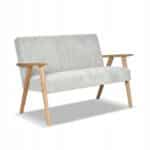 Sofa w stylu PRL retro vintage SOLER Family Meble szary sztruks Anafi - obrazek 8