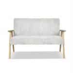 Sofa w stylu PRL retro vintage SOLER Family Meble szary sztruks Anafi - obrazek 7