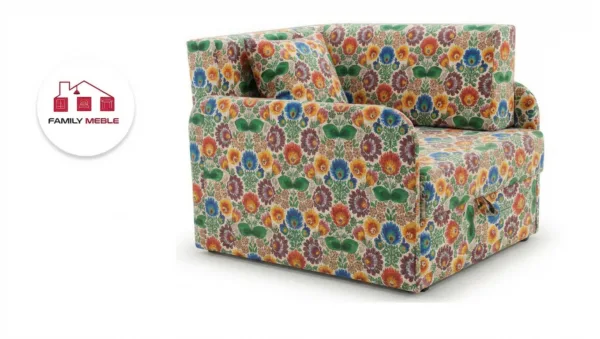 Family Meble — Łóżko dziecięce sofa kanapa rozkładana pojemnik biały Denis 3B Family Meble