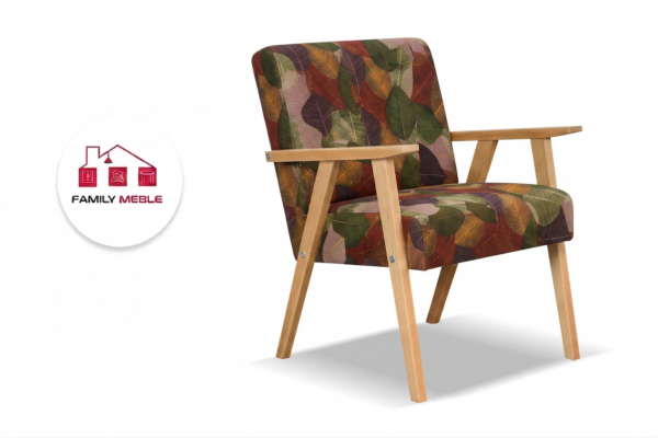 Family Meble — Zestaw wypoczynkowy sofa 2-os 2 fotele retro jesienny miedziany Soler
