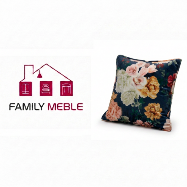 Family Meble — Poduszka dekoracyjna jasiek 45 x 45 poszewka Family Meble