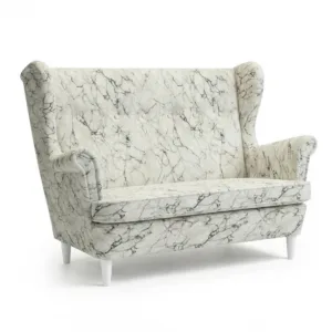Sofa Kanapa Uszak Skandynawska Czarny Żółty Wzór Decor Design Family Meble - Gabo 2 – Gabo 2
