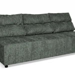 Kanapa rozkładana f spania pojemnik szary antracyt welur Kimo Family Meble - 72 x 195 x 85 – Ramona 95