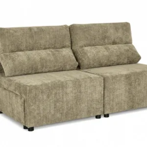 Kanapa 2 os sofa rozkładana spania pojemnik szary welur Kimo Family Meble - kanapa – Ramona 4