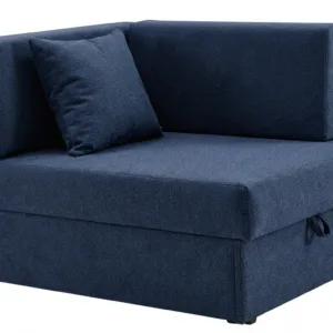 Łóżko dziecięce sofa kanapa rozkładana pojemnik Denis szary Family Meble - granatowy