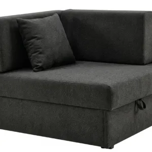 Łóżko dziecięce sofa kanapa rozkładana pojemnik Denis szary Family Meble - szary