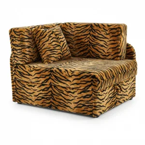 Łóżko dziecięce sofa kanapa rozkładana pojemnik piwonie róże Denis Family - Print Tiger