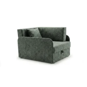 Łóżko dziecięce sofa kanapa rozkładana pojemnik szary Denis 3B Family Meble - szary