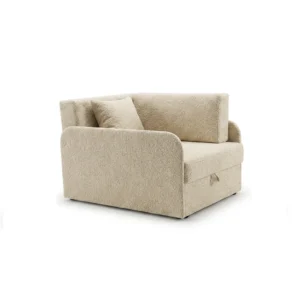 Łóżko dziecięce sofa kanapa błękitny niebieski welur Denis 3B FAMILY MEBLE - 10