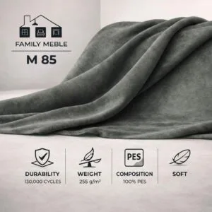 Fotel uszak z pufą Zoja Monolith 70