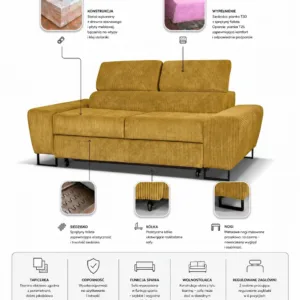 Sofa Savio 2 Apollo 90