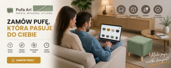 Pufa otwierana podnóżek pojemnik siedzisko mięta tapicerowana Savio Family — widoki produktu