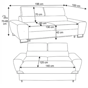Sofa Savio 2 Royal 19
