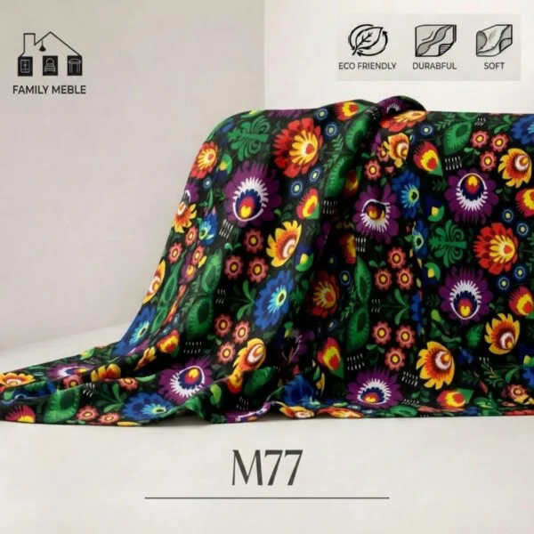 Poduszka dekoracyjna jasiek 45 x 45 poszewka czarny Family Meble — tkanina