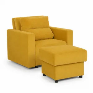 Fotel Komo pudrowy róż jasny róż pastela sofa 1 os welur Komo Family Meble - zielony – Monolit 37